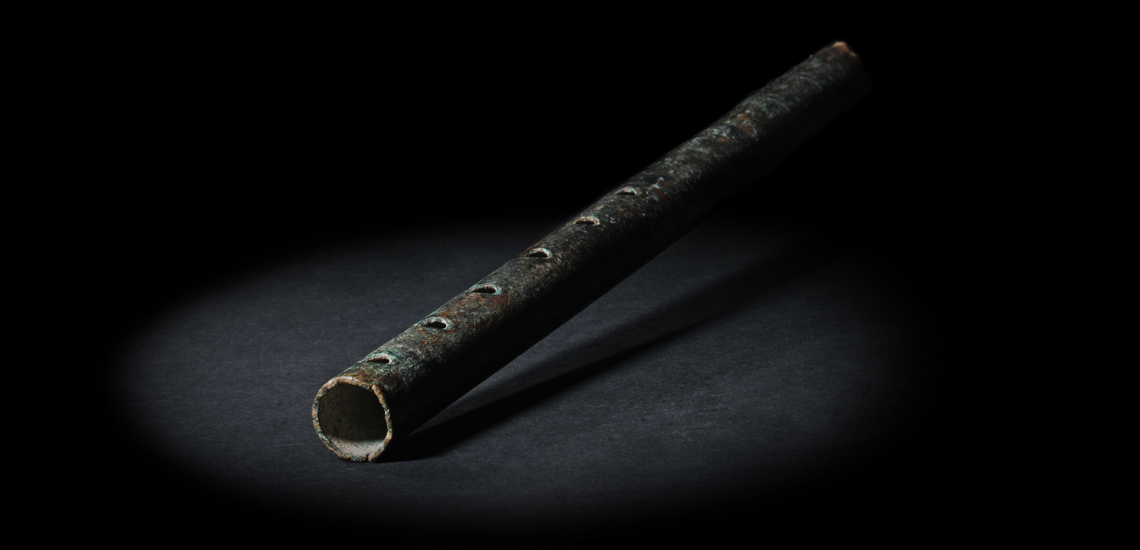 Roman Bronze Flute